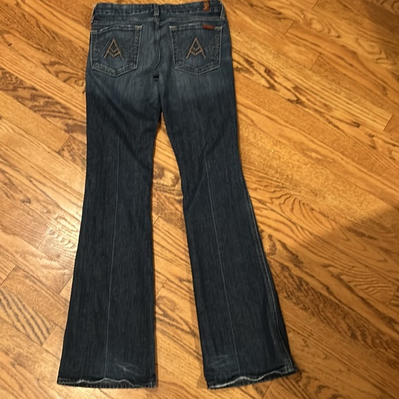 😍❤️HP❤️😍7 For All Mankind A Pocket Flare Jeans - Picture 7 of 7